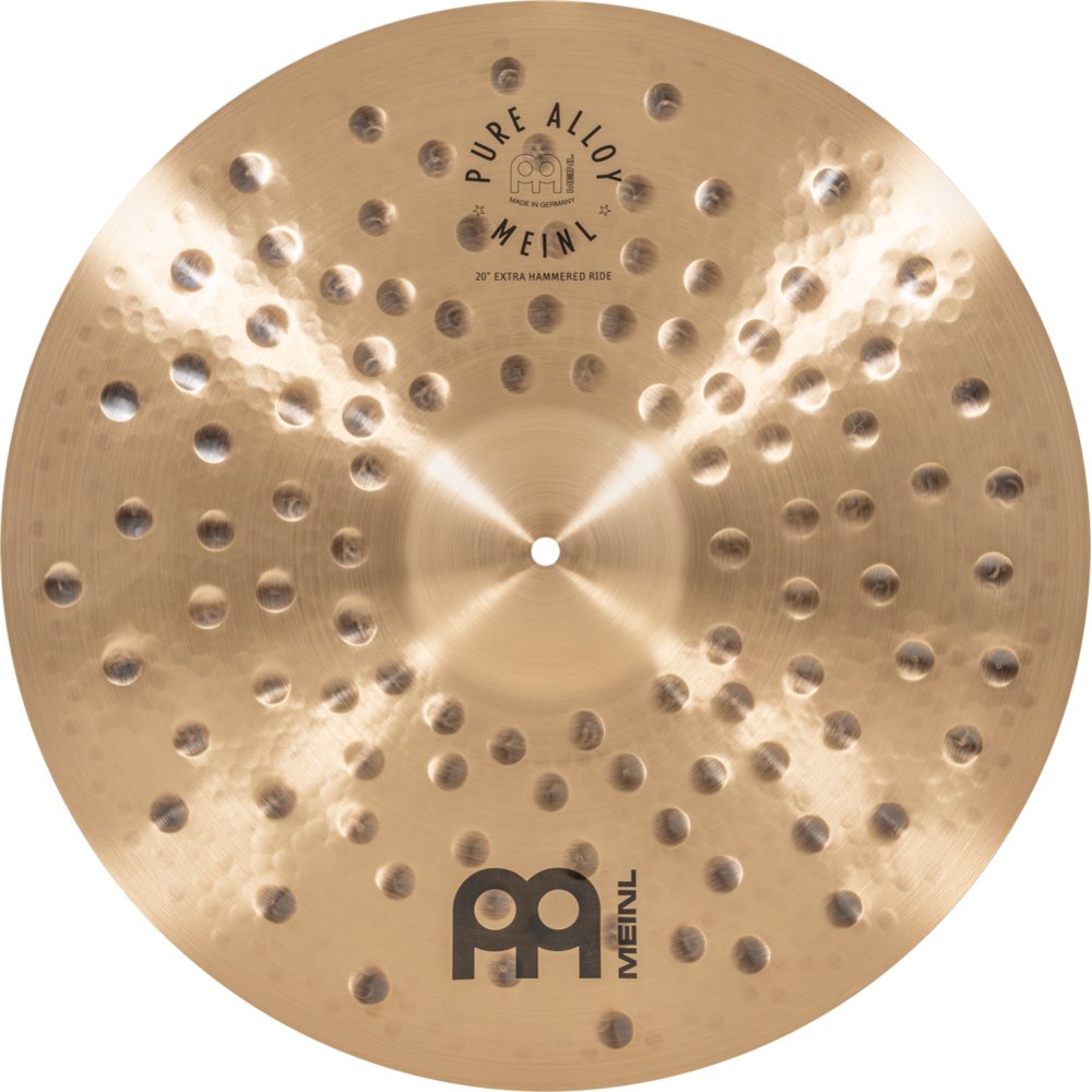 Meinl 20" Pure Alloy Extra Hammered Ride Cymbal - Image 8