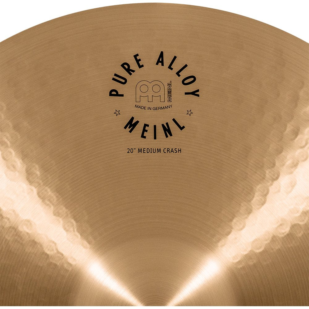 Meinl 20" Pure Alloy Medium Crash Cymbal - Image 5