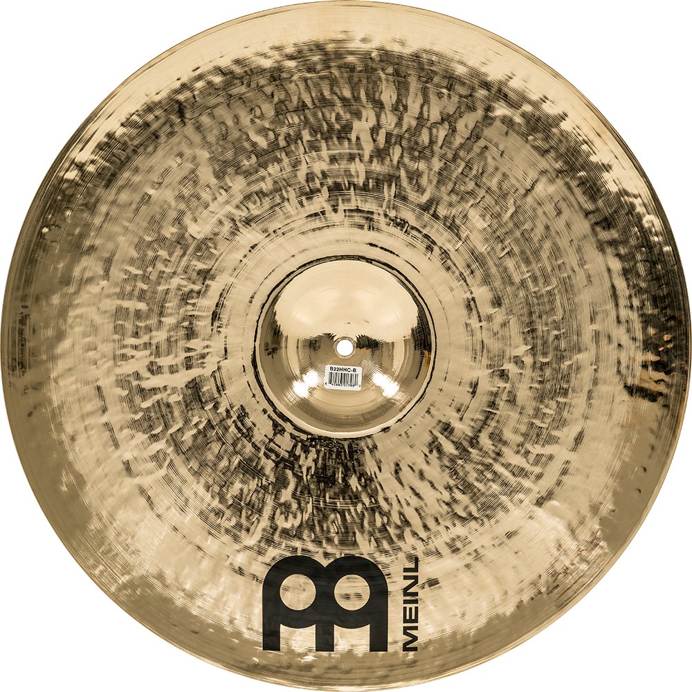Meinl 22" Byzance Brilliant Heavy Hammered Crash Cymbal - Image 4