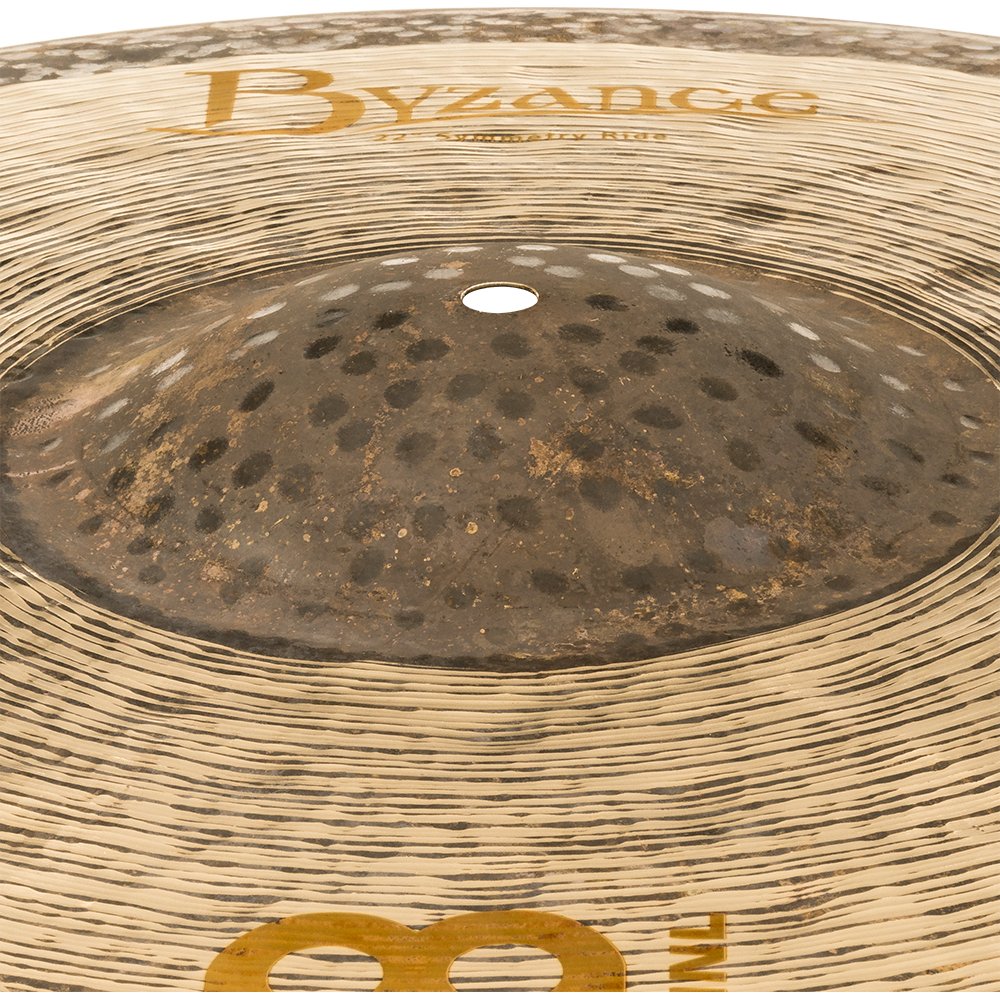 Meinl 22" Byzance Jazz Symmetry Ride Cymbal - Image 3