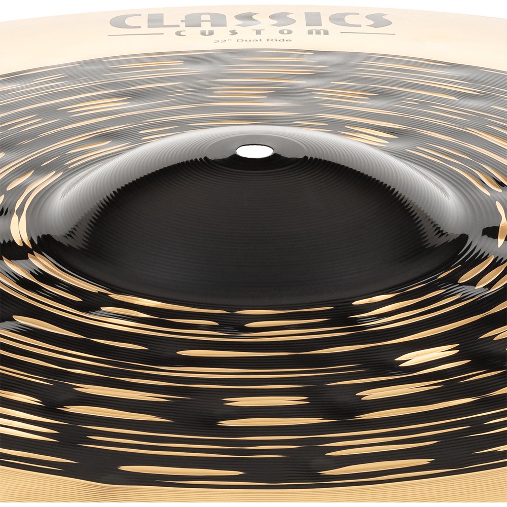 Meinl 22" Classics Custom Dual Ride Cymbal - Image 3