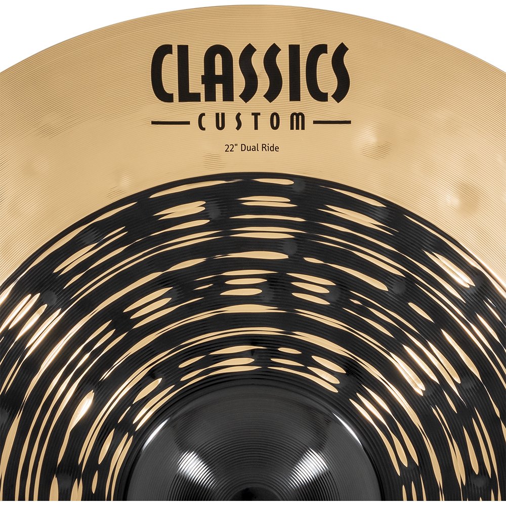 Meinl 22" Classics Custom Dual Ride Cymbal - Image 5