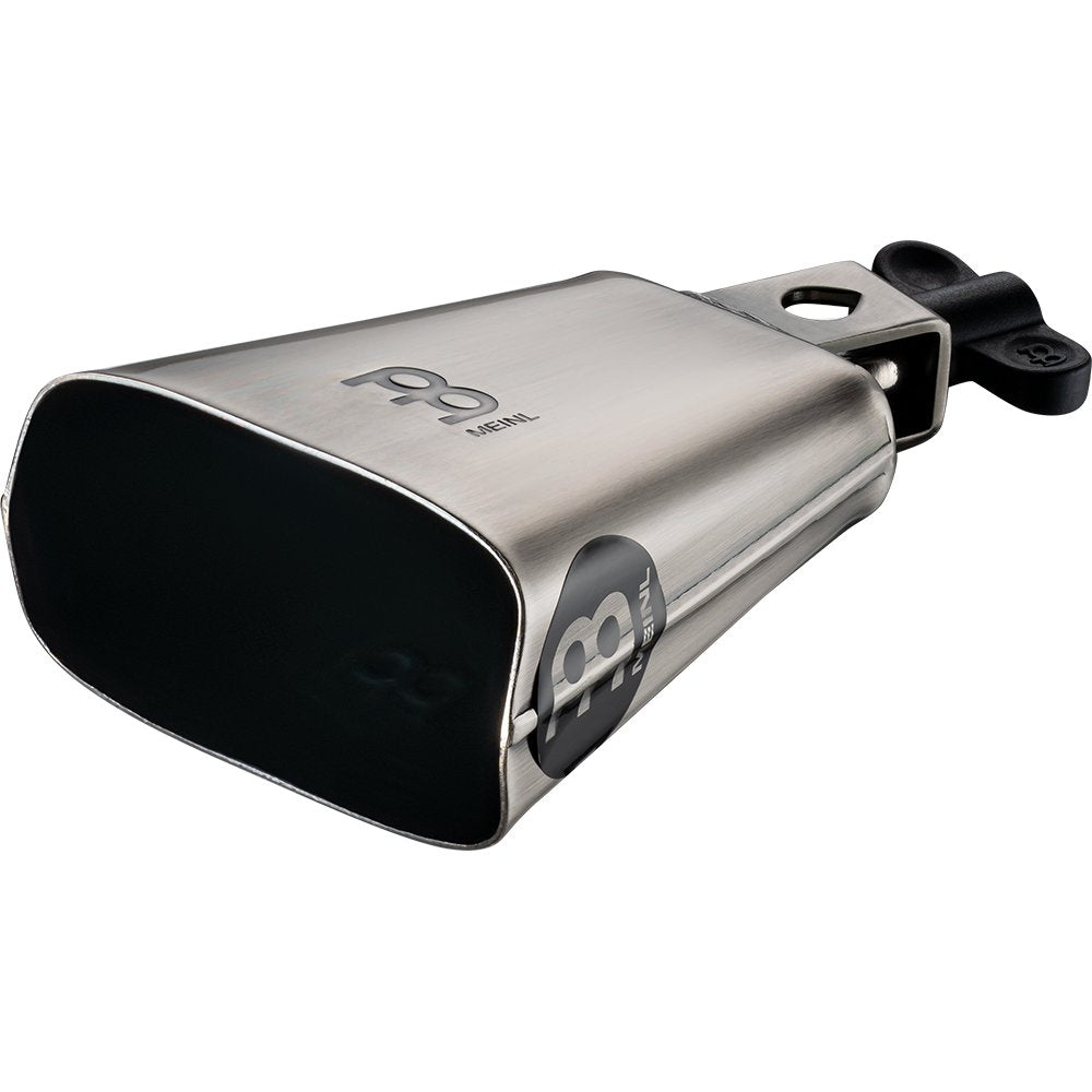 Meinl 4.5" Low Pitched Steel Cowbell - Steel Finish - Image 2
