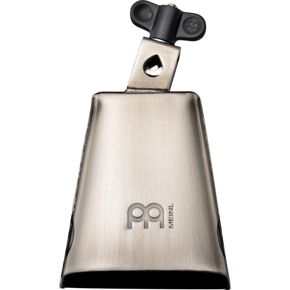 Meinl 4.5" Low Pitched Steel Cowbell - Steel Finish - Image 1