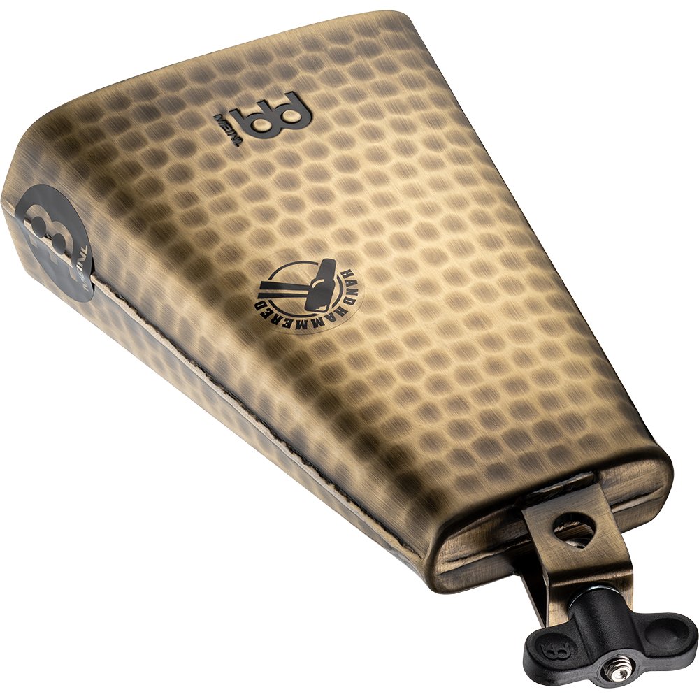 Meinl 8" Big Mouth Hand Hammered Gold Cowbell - Image 3