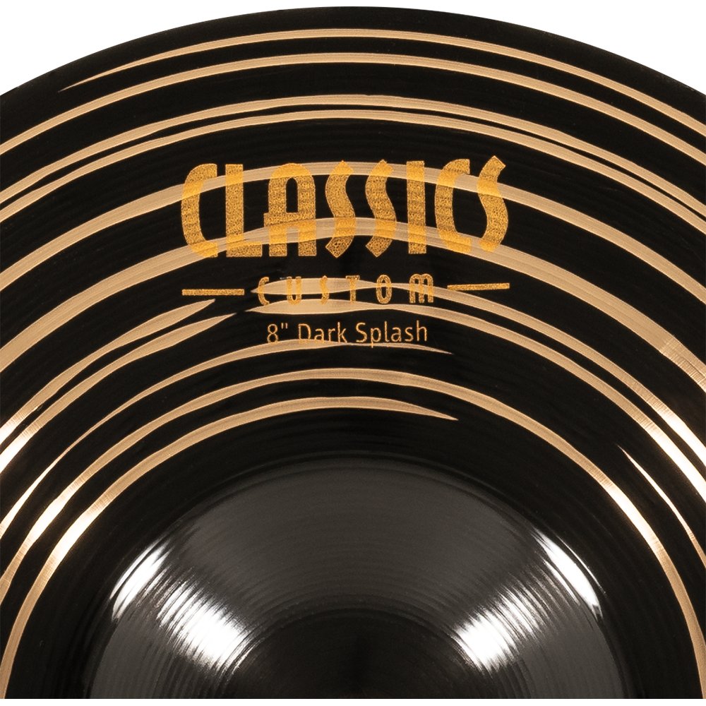 Meinl 8" Classics Custom Dark Splash Cymbal - Image 5
