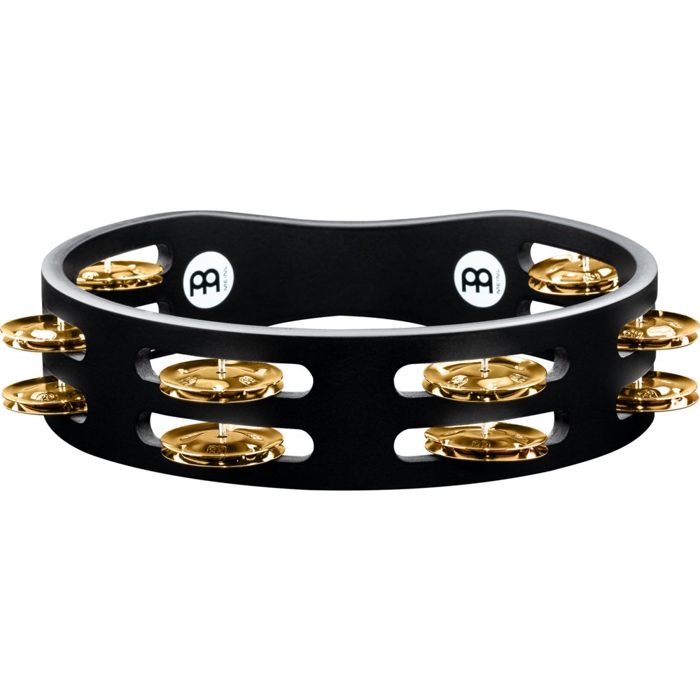 Meinl 8" Double Row Compact Tambourine - Brass Jingles - Image 3