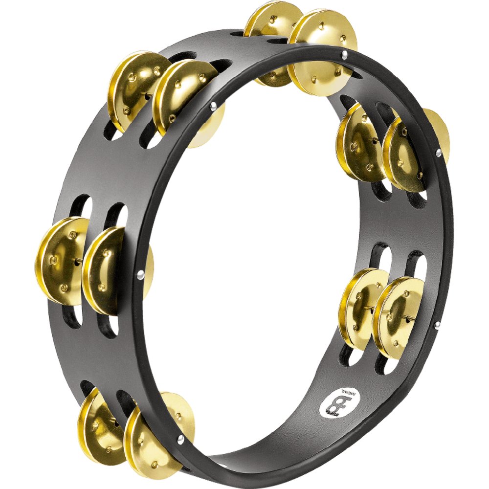 Meinl 8" Double Row Compact Tambourine - Brass Jingles - Image 6