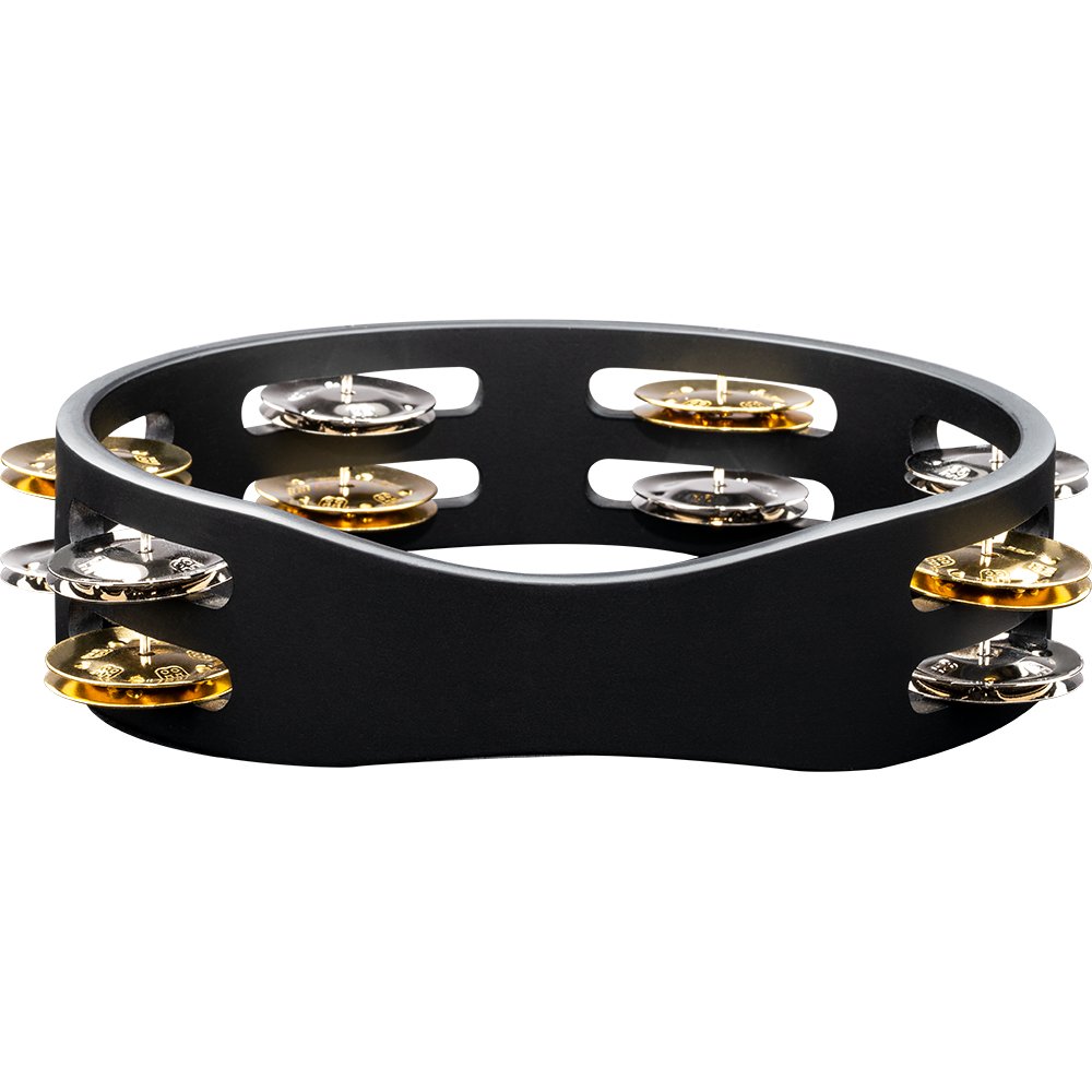 Meinl 8" Double Row Compact Tambourine - Steel/Brass Jingles - Image 2