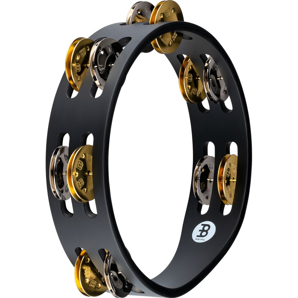 Meinl 8" Double Row Compact Tambourine - Steel/Brass Jingles - Image 6