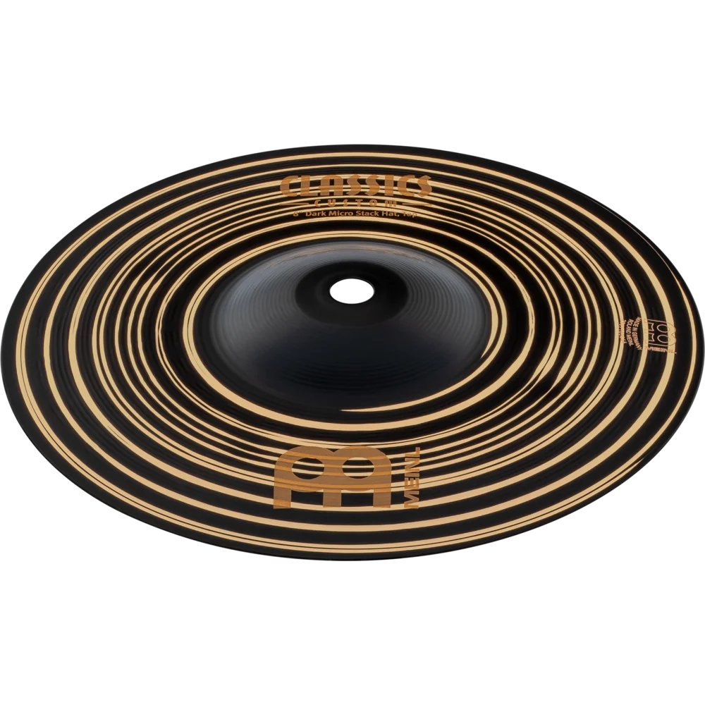 Meinl 8" Micro Stack Hi-Hat Cymbals Top