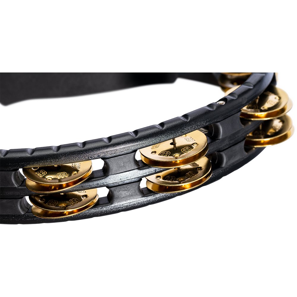 Meinl ABS Double Row Black Tambourine-Brass Jingles - Image 4