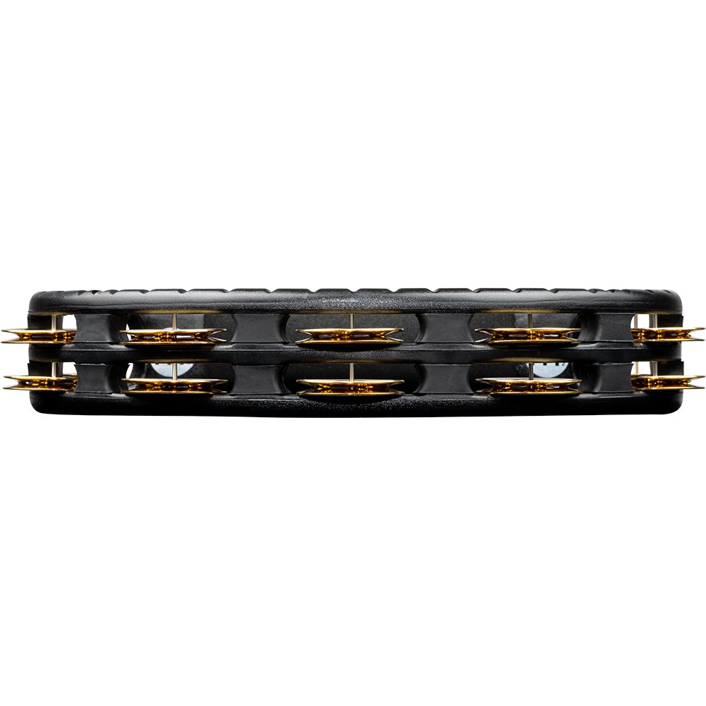 Meinl ABS Double Row Black Tambourine-Brass Jingles - Image 5