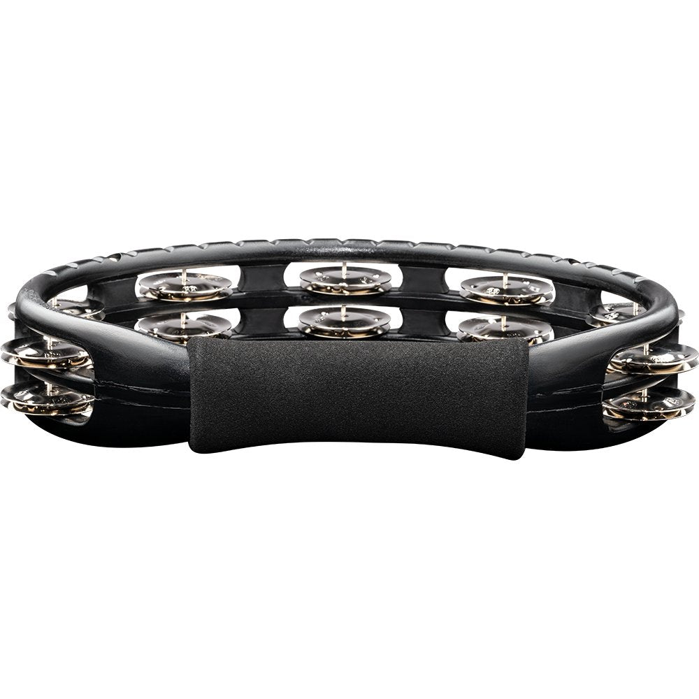 Meinl ABS Double Row Black Tambourine-Steel Jingles - Image 2