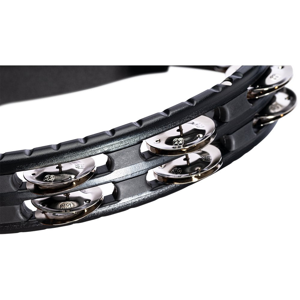Meinl ABS Double Row Black Tambourine-Steel Jingles - Image 4
