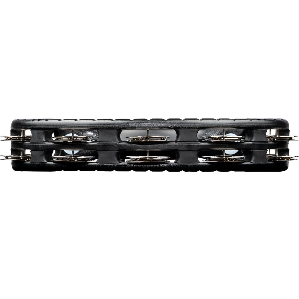 Meinl ABS Double Row Black Tambourine with Mount-Steel Jingles - Image 5