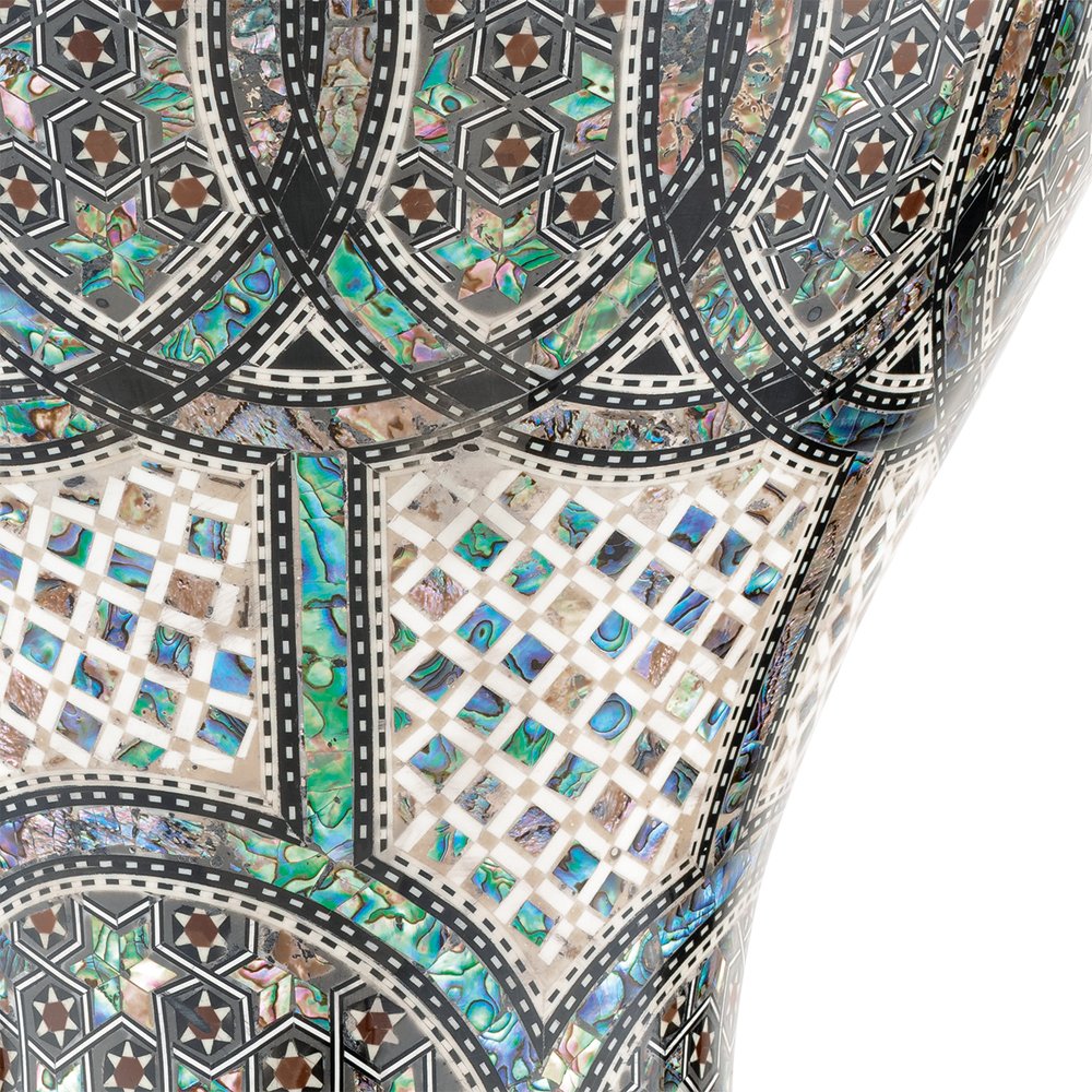 Meinl Artisan Edition Doumbek - White Pearl Mosaic Palace - Image 5