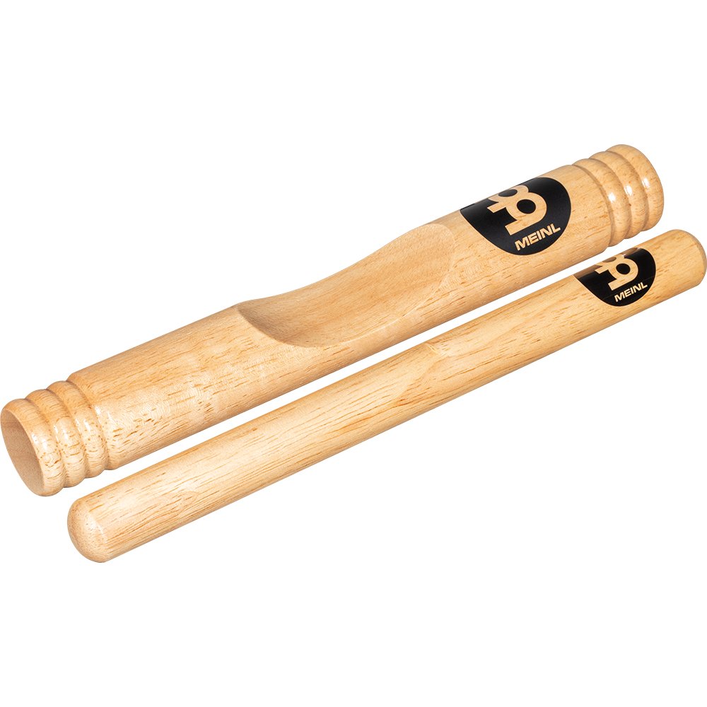Meinl African Wood Claves - Hardwood - Image 1
