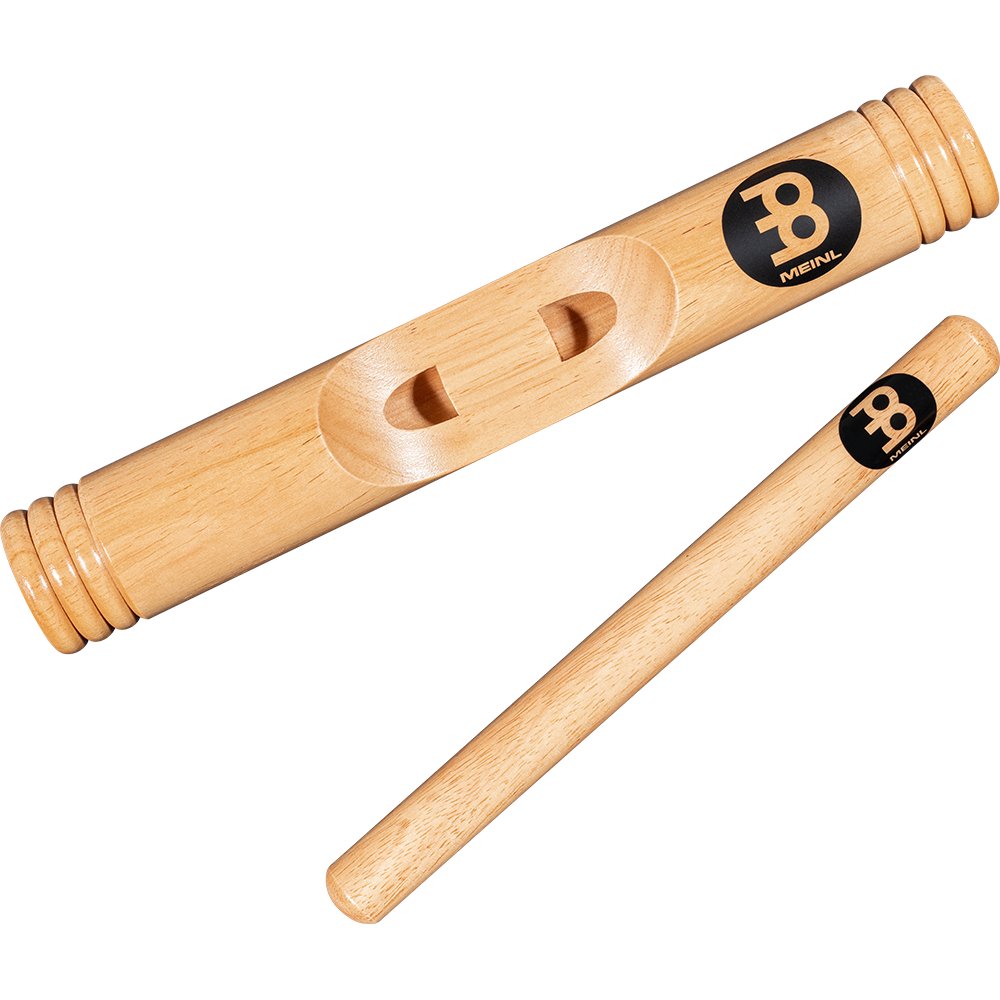 Meinl African Wood Claves - Hardwood - Image 12