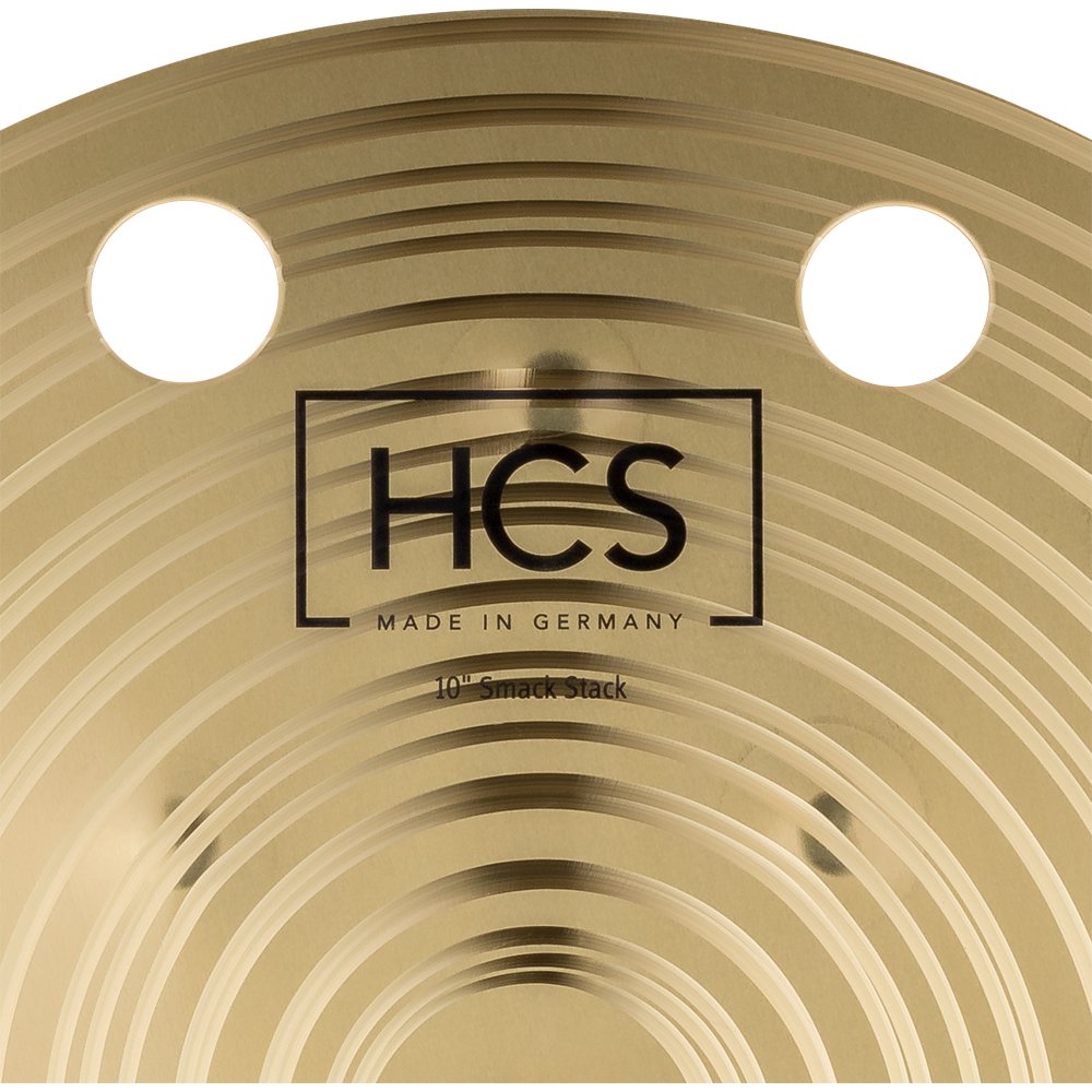 Meinl Cymbals HCS Smack Cymbal Stack - 10"/12"/14" - Image 9