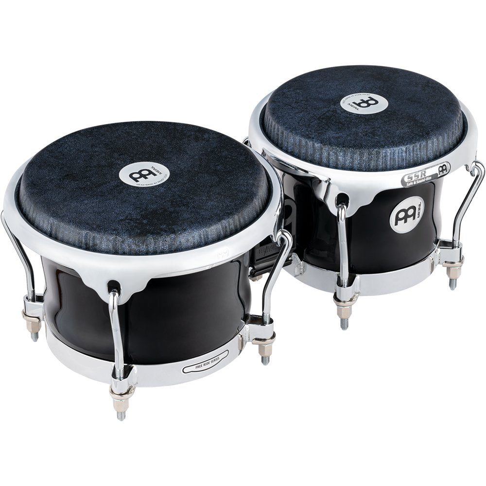 Meinl Fibercraft Series Bongos - Remo Black Fiberskyn Heads - Image 4
