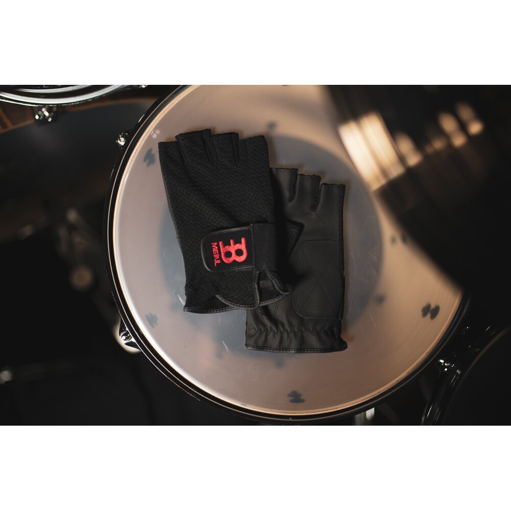 Meinl Fingerless Drum Gloves - Medium - Image 3