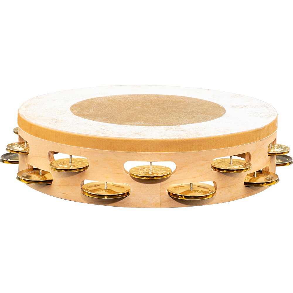 Meinl Headed Artisan Edition Tambourine - Brass Jingles - Image 3