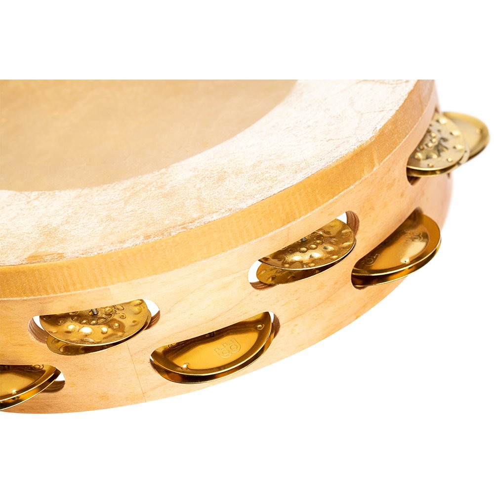 Meinl Headed Artisan Edition Tambourine - Brass Jingles - Image 4