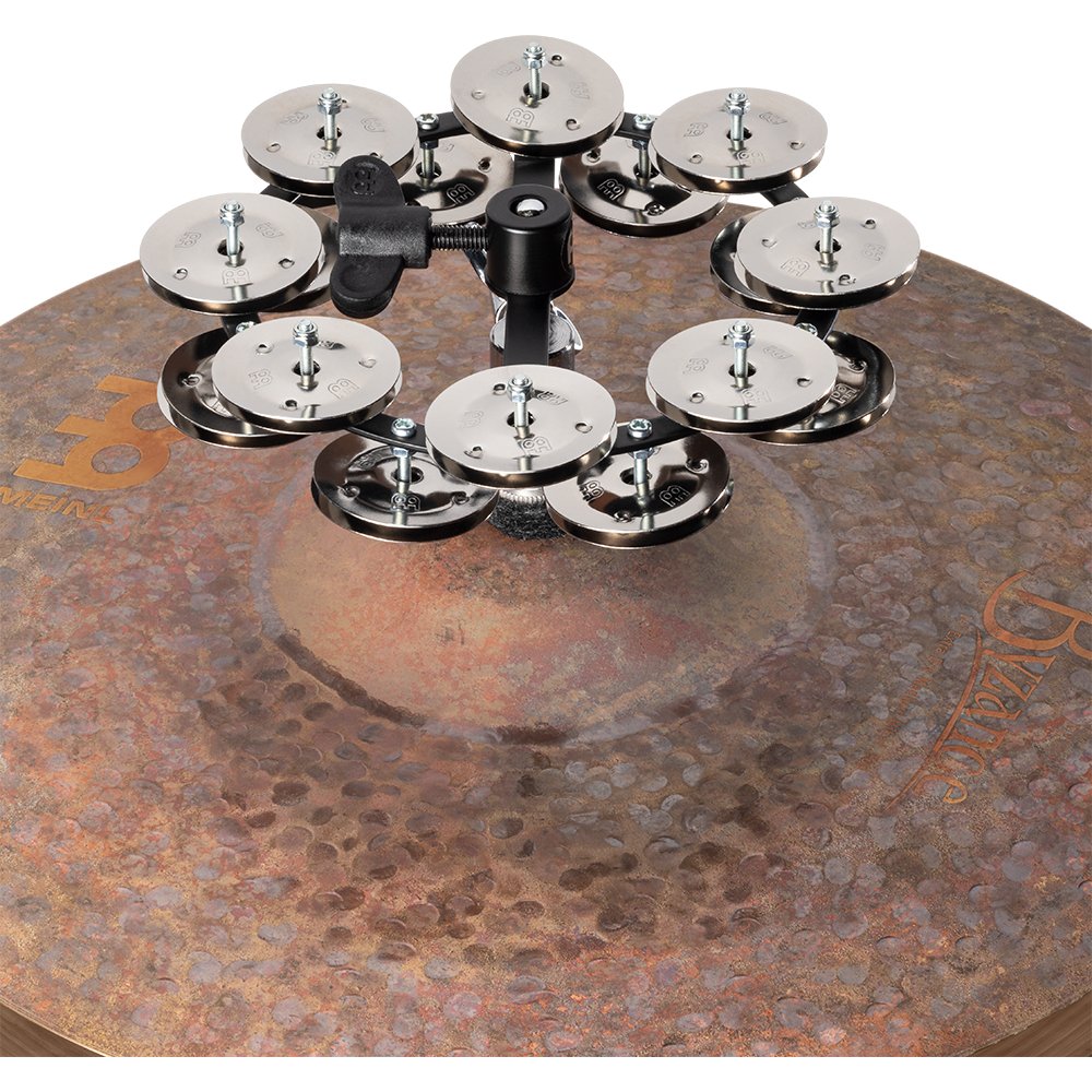Meinl Headliner Hi-Hat Tambourine - Double Row - Image 5