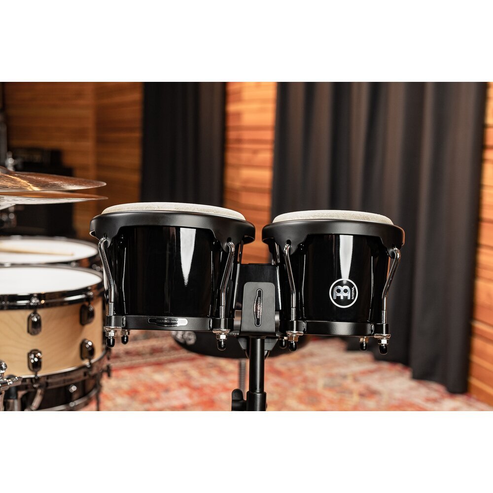 Meinl Headliner Series Fiberglass Bongos - Black - Image 5