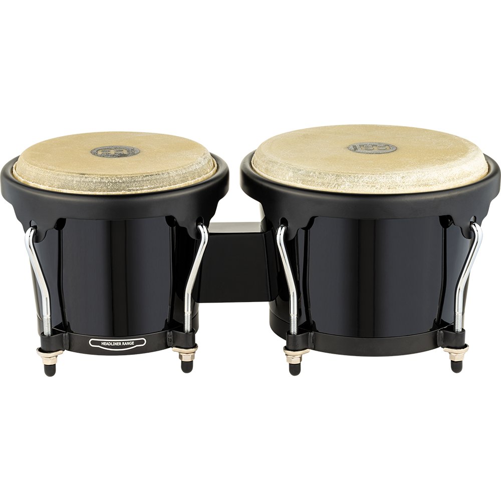 Meinl Headliner Series Fiberglass Bongos - Black - Image 6