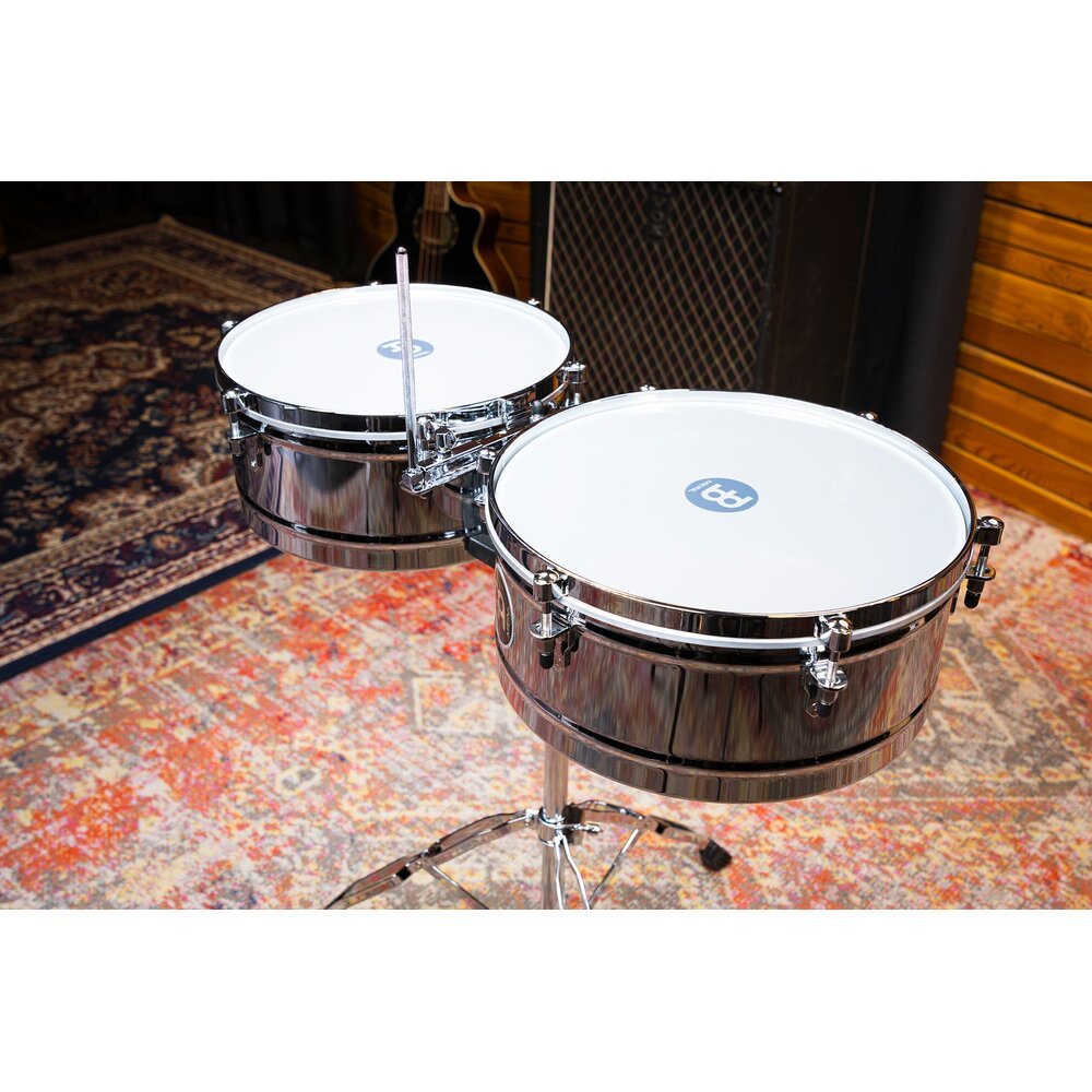 Meinl Marathon Series Chrome Steel Timbales - Image 2