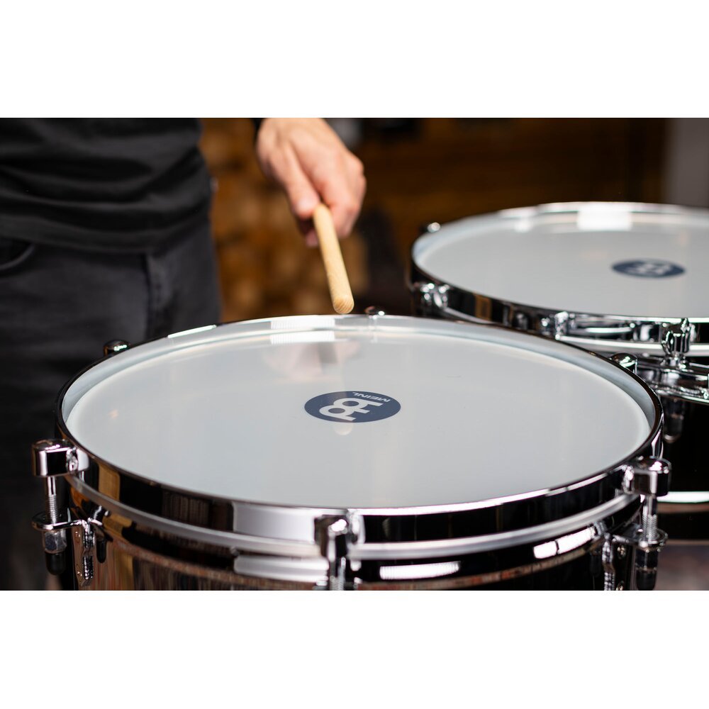 Meinl Marathon Series Chrome Steel Timbales - Image 3