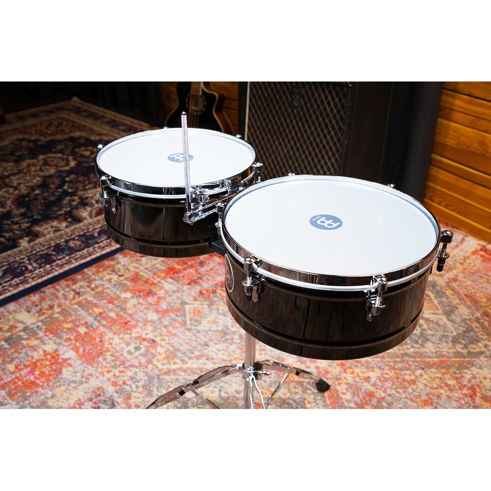 Meinl Marathon Timbales - 14"/15" with Black Nickel Finish - Image 2