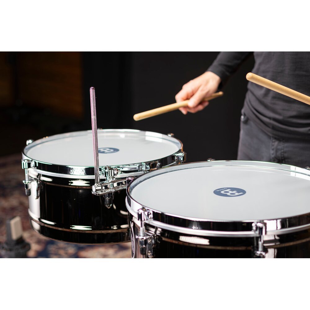Meinl Marathon Timbales - 14"/15" with Black Nickel Finish - Image 7