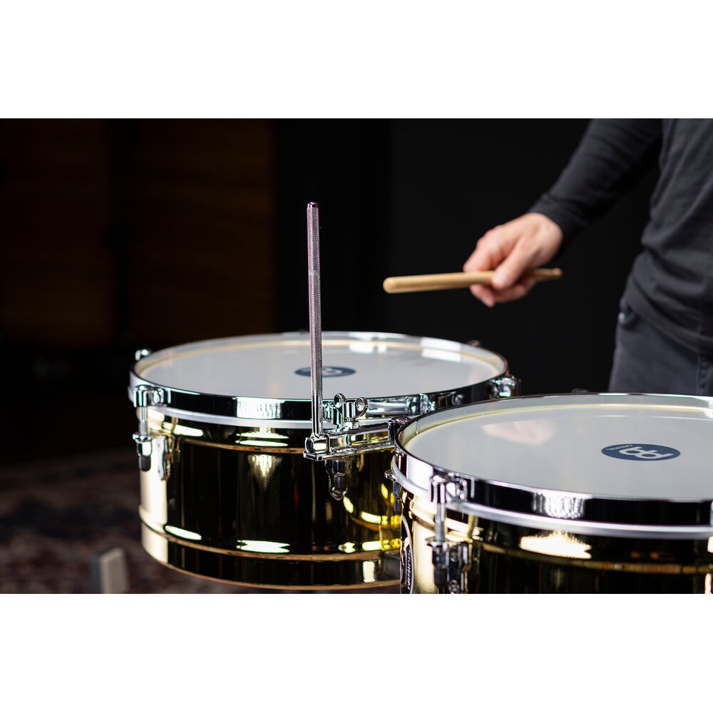 Meinl Marathon Timbales - 14"/15" with Brass Finish - Image 6