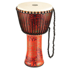 Meinl Rope-tuned Travel Djembe with Synthetic Head - 14" - Pharaoh's Script - Image 15