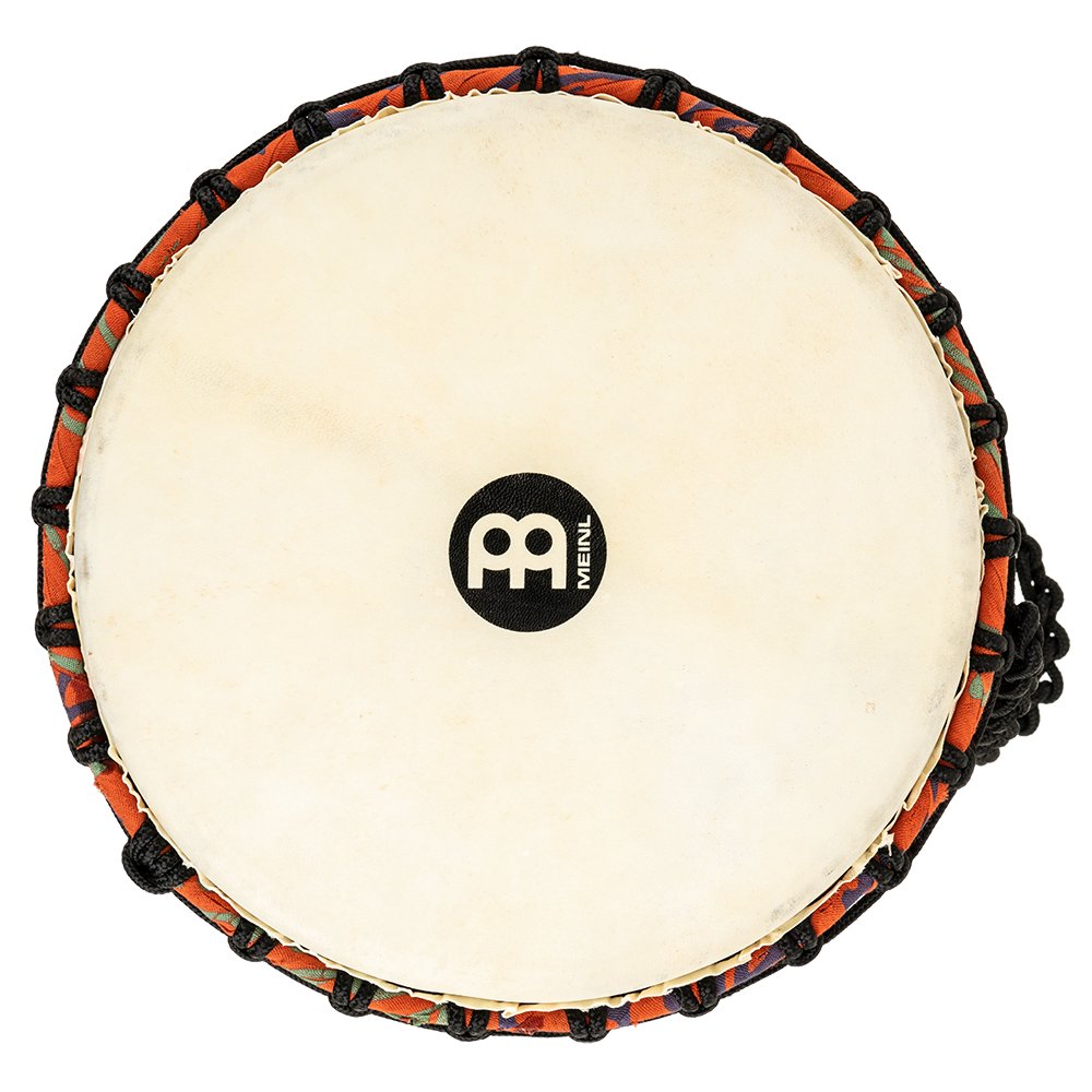 Meinl Rope-tuned Travel Djembe with Goatskin Head - 10" x 20" - Pharaoh's Script - Image 3