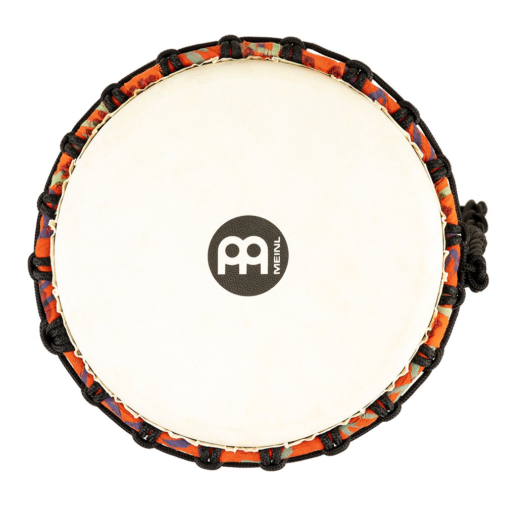 Meinl Rope-tuned Travel Djembe with Goatskin Head - 8" - Pharaoh's Script - Image 3