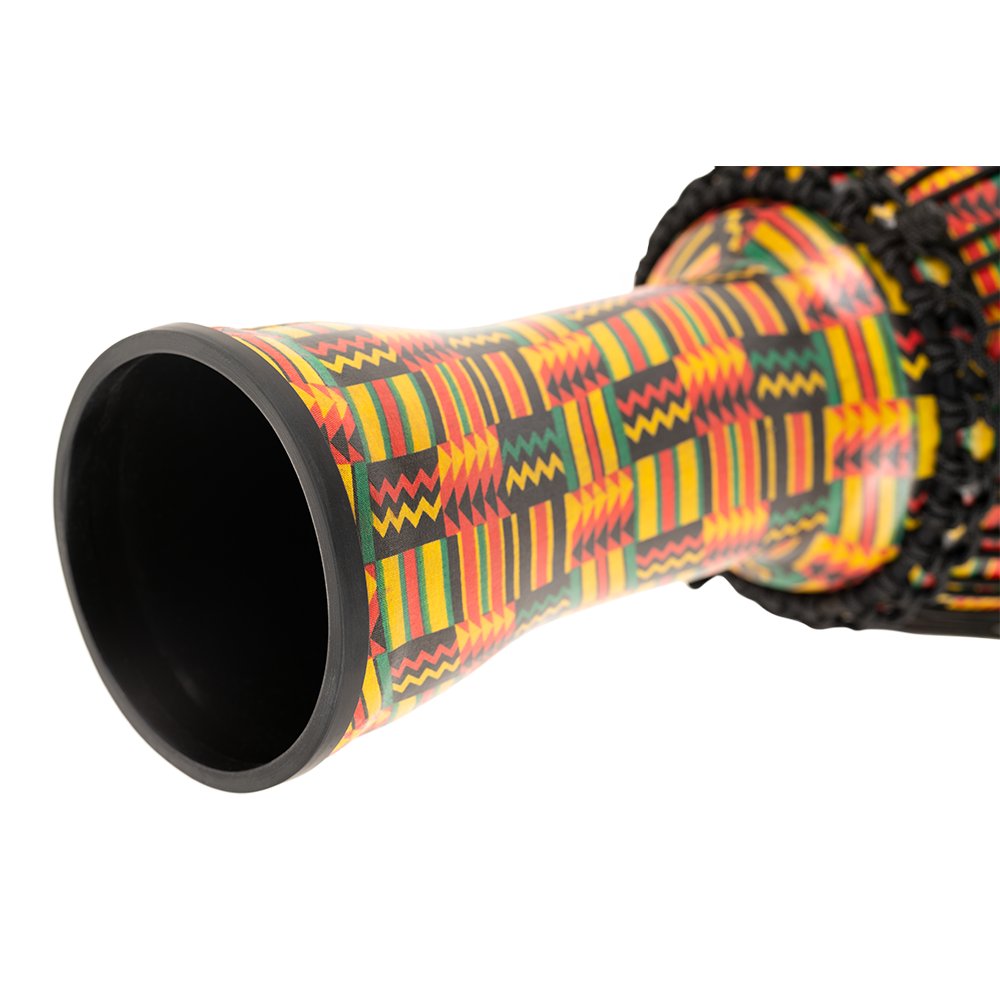 Meinl Rope-tuned Travel Djembe with Synthetic Head - 10" x 20" - Simbra - Image 4