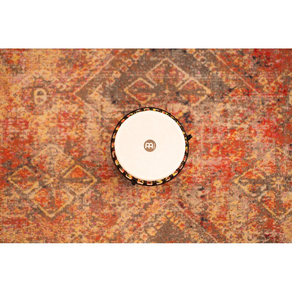Meinl Rope-tuned Travel Djembe with Synthetic Head - 10" x 20" - Simbra - Image 7