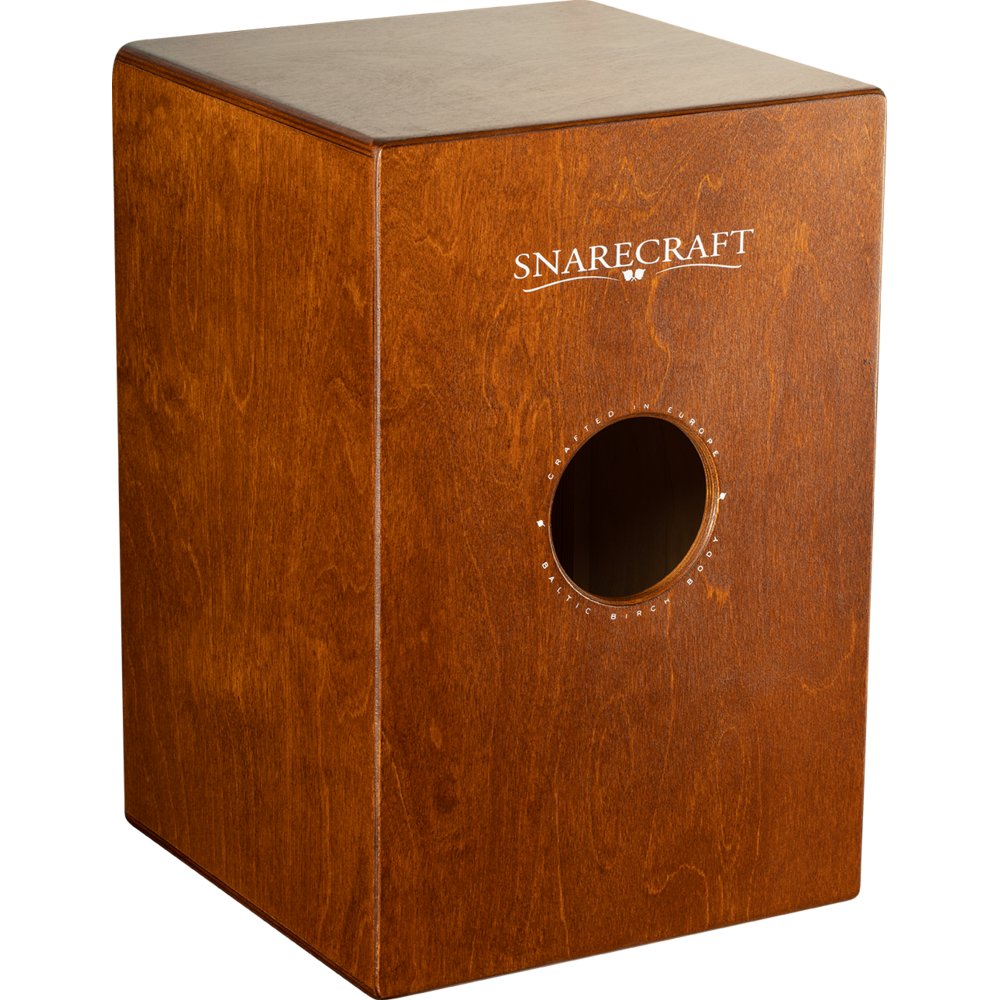 Meinl Snarecraft Almond Birch Cajon - 18" x 11.75" x 11.75" - Baltic Birch Frontplate - Image 1