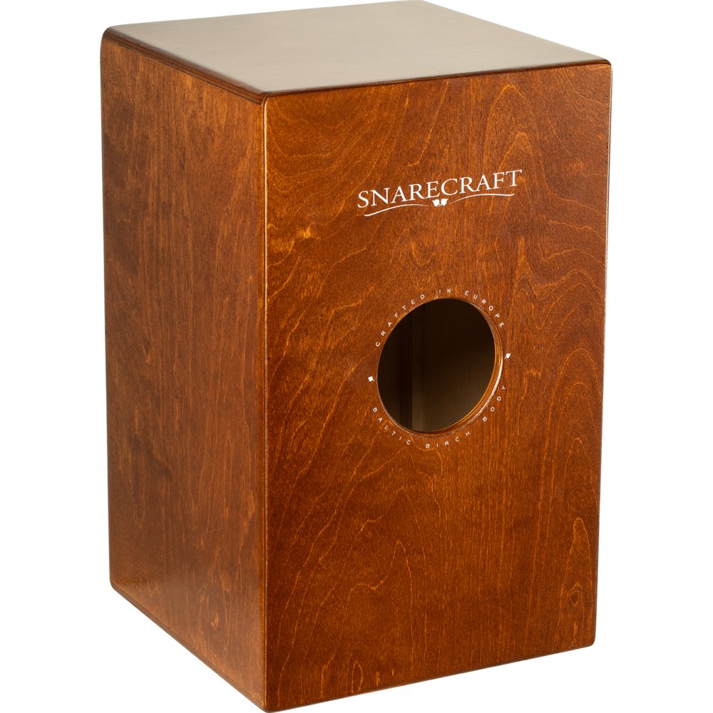 Meinl Snarecraft Almond Birch Cajon - 19" x 11.75" x 11.75" - Baltic Birch Frontplate - Image 1