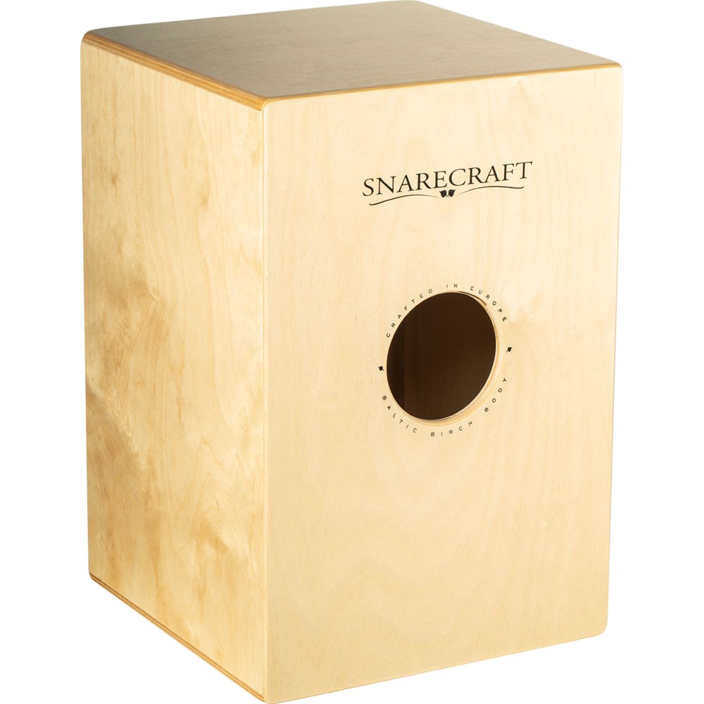 Meinl Snarecraft Baltic Birch Cajon - 18" x 11.75" x 11.75" - Baltic Birch Frontplate - Image 1