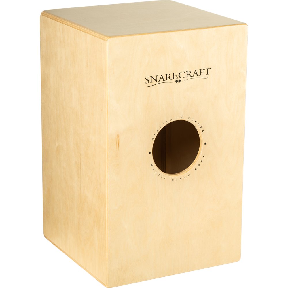 Meinl Snarecraft Baltic Birch Cajon - 19" x 11.75" x 11.75" - Heart Ash Frontplate - Image 1