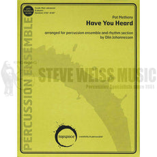 Metheny-Have You Heard arr. Johannessen (SP)-B/2V/2M/P/BG