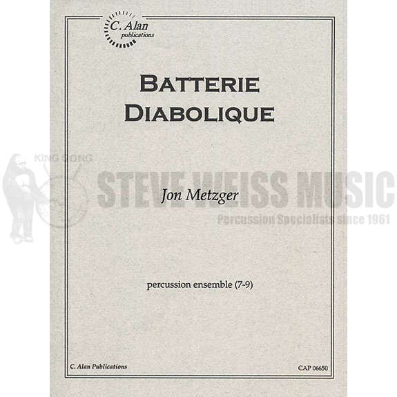 Metzger-Batterie Diabolique (SP)-4 mall. inst./P
