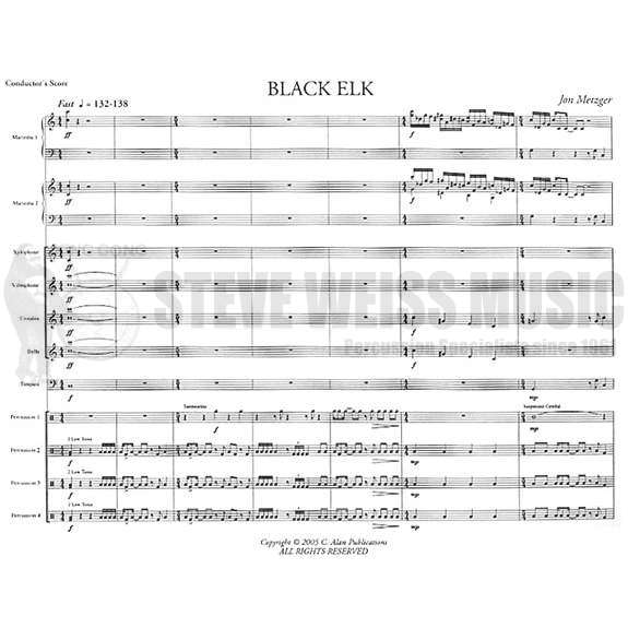 Metzger-Black Elk (SP-11)-4T/B/C/Cro/X/V/2M/P
