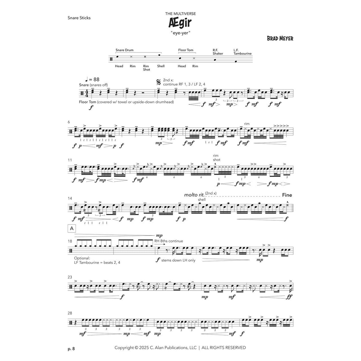 Meyer-Multiverse sample