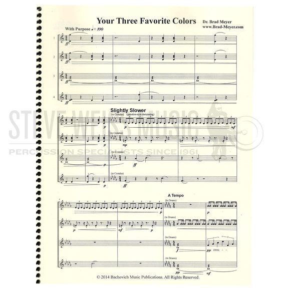 Meyer-Your Three Favorite Colors (SP)-P